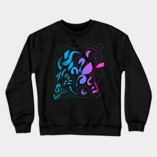 Fantasy flower vector Crewneck Sweatshirt